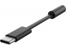 Microsoft cambiador de género para cable USB-C 3,5mm Negro