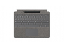 Microsoft Surface 8X6-00072 teclado para móvil Platino Microsoft Cover...