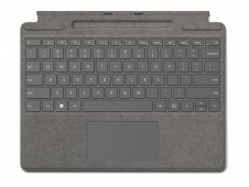 Microsoft Surface Pro Signature Keyboard Platino Microsoft Cover port ...