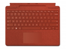 Microsoft Surface Pro Signature Keyboard Rojo Microsoft Cover port QWE...