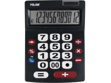 Milan 151712BL calculadora Escritorio Calculadora básica Negro, Rojo, ...
