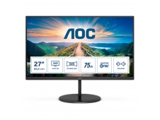 Monitor AOC V4 Q27V4EA display 2560 x 1440 Pixeles 2K Ultra HD 27P LED...