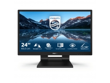 Monitor Philips con SmoothTouch 1920 x 1080 Pixeles Full HD 23.8P Negr...