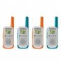 Motorola TALKABOUT T42 two-way radios 16 canales Azul, Verde, Naranja, Blanco