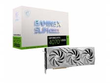 MSI GeForce RTX 4070 Ti SUPER 16G GAMING X SLIM WHITE NVIDIA 16 GB GDD...