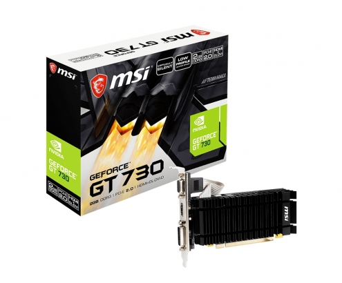 Msi N730K-2GD3H/LPV1 Tarjeta grafica nvidia geforce GT 730 2gb gddr3 n...