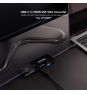 Nanocable 10.16.4301-ALL adaptador de cable de vÍ­deo 0,2 m USB Tipo C DVI-D + VGA (D-Sub) + HDMI Negro