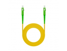 Nanocable 10.20.0005 cable de fibra optica 5 m SC/APC G.657.A2 Amarill...