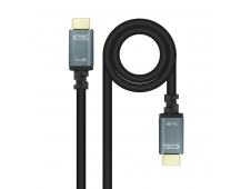 Nanocable Cable HDMI 2.1 IRIS 8K A/M-A/M, Negro, 1.5 m