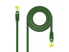 Nanocable Cable Red Latiguillo RJ45 LSZH CAT.6A SFTP AWG26, Verde, 25 ...