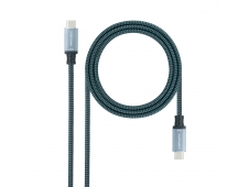 Nanocable Cable USB 3.2 Gen2x2 20Gbps 5A/100W, 4K/60Hz, USB-C/M-USB-C/...