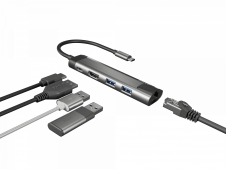 NATEC Fowler Go USB 3.2 Gen 1 (3.1 Gen 1) Type-C 5000 Mbit/s Acero ino...