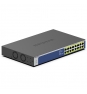 Netgear No administrado Gigabit Ethernet (10/100/1000) EnergÍ­a sobre Ethernet (PoE) Azul, Gris