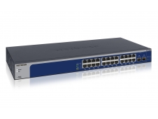 NETGEAR XS724EM Gestionado L2 10G Ethernet (100/1000/10000) 1U Azul, G...