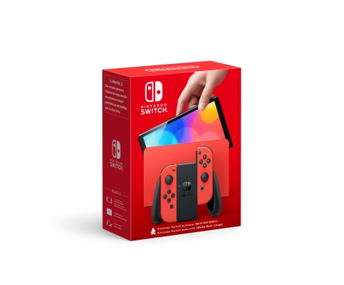Nintendo Switch - OLED Model - Mario Red Edition videoconsola portátil...