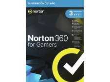 NortonLifeLock 360 for Gamers Seguridad de antivirus Base Español 1 li...