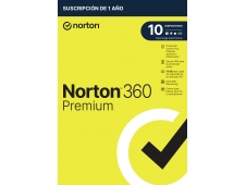 NortonLifeLock 360 Premium Seguridad de antivirus Base Español 1 licen...