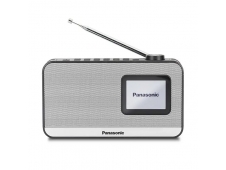 Panasonic RF-D15 Portátil Digital Negro, Plata