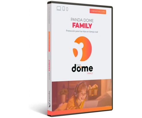 PANDA SECURITY Dome Family Inglés, Español Licencia completa 5 licenci...