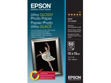 Papel Epson Ultra Glossy Photo Paper - 10x15cm - 50 Hojas C13S041943