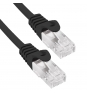 Phasak Cable de Red Cat.6 UTP Solido CCA Cat.6 UTP Negro 3M