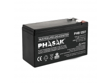 Phasak PHB 1207 baterÍ­a para sistema ups Sealed Lead Acid (VRLA) 12 V...