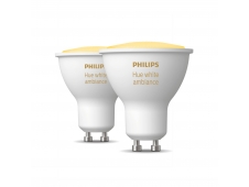 Philips Hue White ambiance Pack de 2 GU10