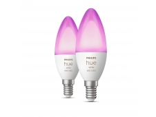 Philips Hue White and Color ambiance Paquete doble E14