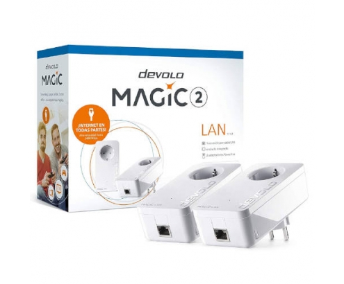 PLC DEVOLO MAGIC 2 LAN TRIPLE STARTER KIT BLANCO 8516