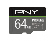 PNY PRO Elite 64 GB MicroSDXC UHS-I Clase 10