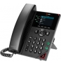 POLY Teléfono IP VVX 250 de 4 lÍ­neas y habilitado para alimentación a través de Ethernet (PoE)
