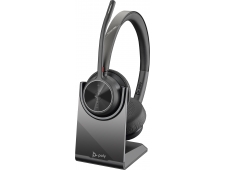 POLY Voyager 4320-M Microsoft Teams Certified Headset with charge stan...