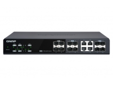 QNAP QSW-M1204-4C switch Gestionado 10G Ethernet (100/1000/10000) Negr...