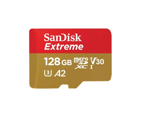 SanDisk Extreme 128 GB MicroSDXC UHS-I Clase 10