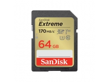 SanDisk Extreme 64 GB SDXC UHS-I Clase 10