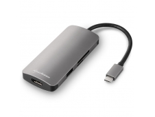 Sharkoon USB 3.0 Type C Multiport Adapter USB 3.2 Gen 1 (3.1 Gen 1) Ty...