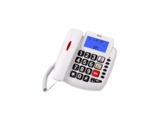 SPC Comfort Volume 2 Teléfono analógico Identificador de llamadas Blan...