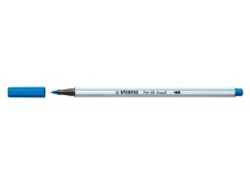 STABILO Pen 68 brush rotulador Medio Azul 1 pieza(s)