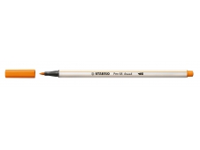 STABILO Pen 68 brush rotulador Medio Naranja 1 pieza(s)