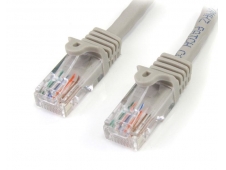 StarTech.com 45PAT5MGR cable de red 5 m Cat5e U/UTP (UTP) Gris