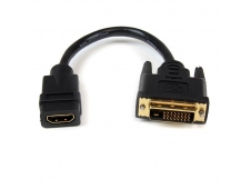 StarTech.com Adaptador de 20cm HDMI Hembra a DVI Macho - Cable Convers...