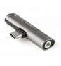 StarTech.com Adaptador de Audio y Carga USB-C - Adaptador de Audio USB Tipo C con Salida TRRS de 3,5mm para Auriculares con Micrófono y Pass Through 