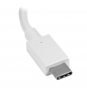StarTech.com Adaptador Gráfico USB-C a HDMI - Conversor de VÍ­deo USB 3.1 Type-C a HDMI - Blanco
