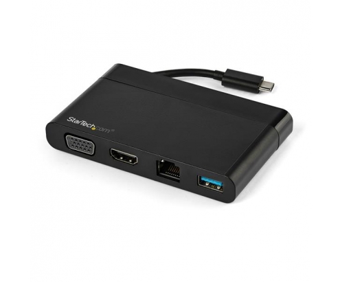 StarTech.com Adaptador Multipuertos USB-C 4K con HDMI y VGA - Mac Win ...