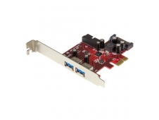 StarTech.com Adaptador tarjeta PCI Express de 2 puertos externos 2 int...
