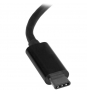 StarTech.com â€‹â€‹Adaptador USB-C a Ethernet Gigabit - Negro