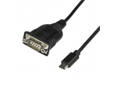 StarTech.com Adaptador USB-C a Serie DB9 RS232 - Cable Conversor USBC ...