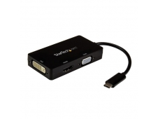 StarTech.com Adaptador USB-C de VÍ­deo Multipuertos - 3en1 - 4K 30Hz -...