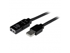 StarTech.com Cable 10m Extensión Alargador USB 2.0 Activo Amplificado ...