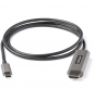 StarTech.com Cable 1m USB C a HDMI 4K de 60Hz con HDR10 - Adaptador de VÍ­deo USB Tipo C a HDMI 2.0b Ultra HD 4K - Convertidor USBC a HDMI HDR para Mo